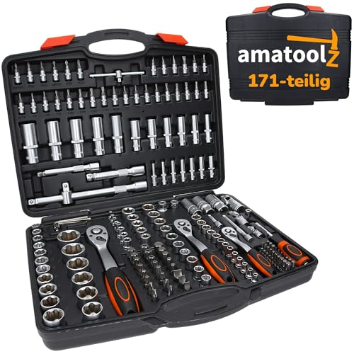 Amatoolz Ratschenkoffer 171 tlg