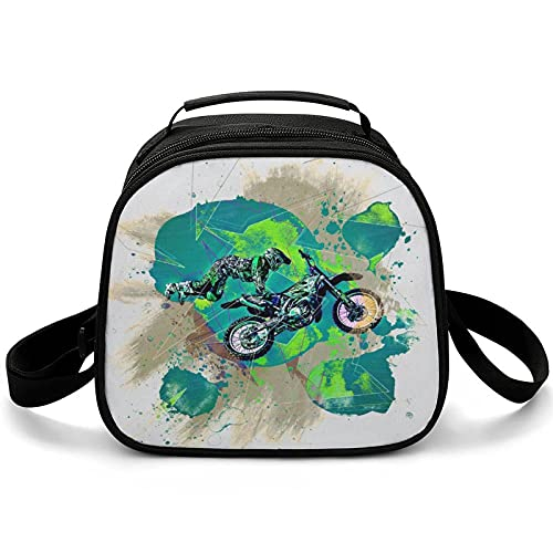 Isolierte Lunch-Tasche mit Motorrad-Technologie