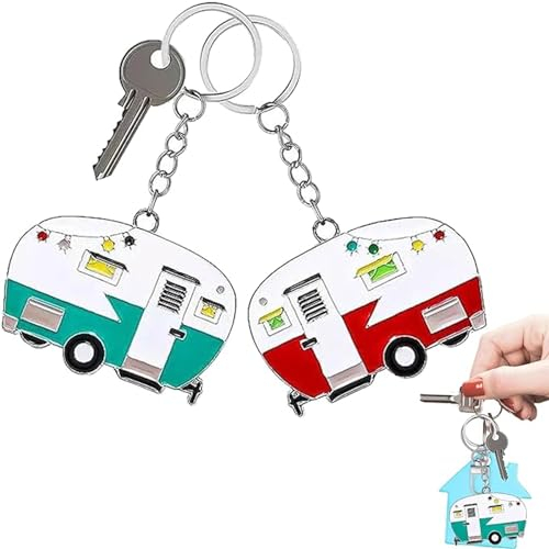 TJYAEKLTD Wohnwagen Schlüsselanhänger