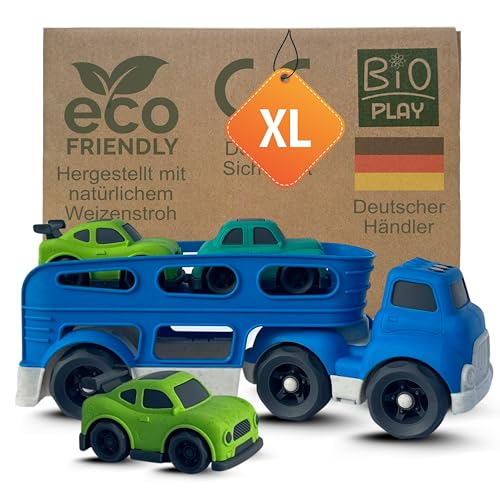 BIOPLAY® Spielzeug XXL Autotransporter