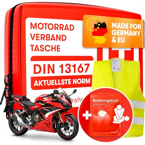 PURAHELP Motorrad Verbandskasten