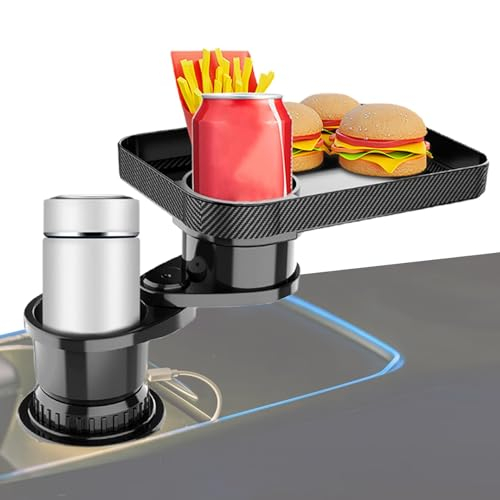zwxqe Auto-Becherhalter und Tablett