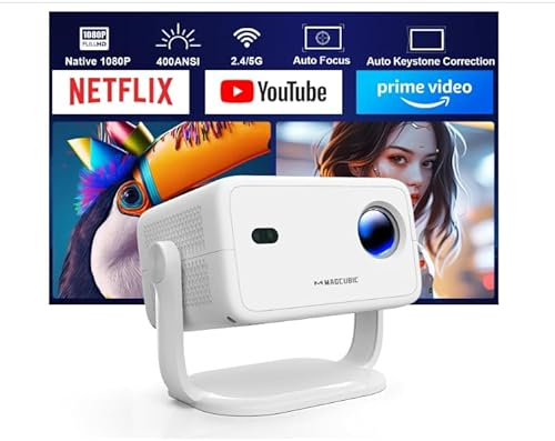 [Netflix-lizenziert] Android 13 Smart Beamer 4K Unterstützt