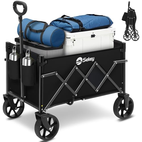 Sekey Bollerwagen Faltbar Klein 70L