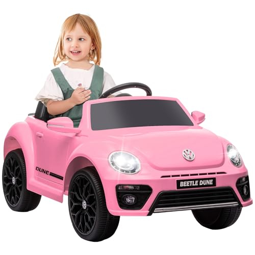AIYAPLAY Kinder Elektroauto 12V Volkswagen Beetle