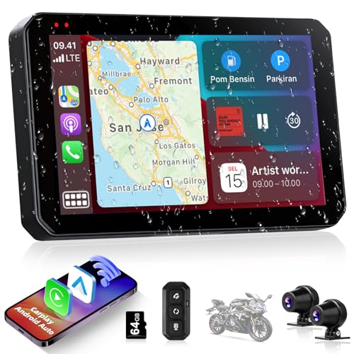Jansite Motorrad Carplay Android Auto